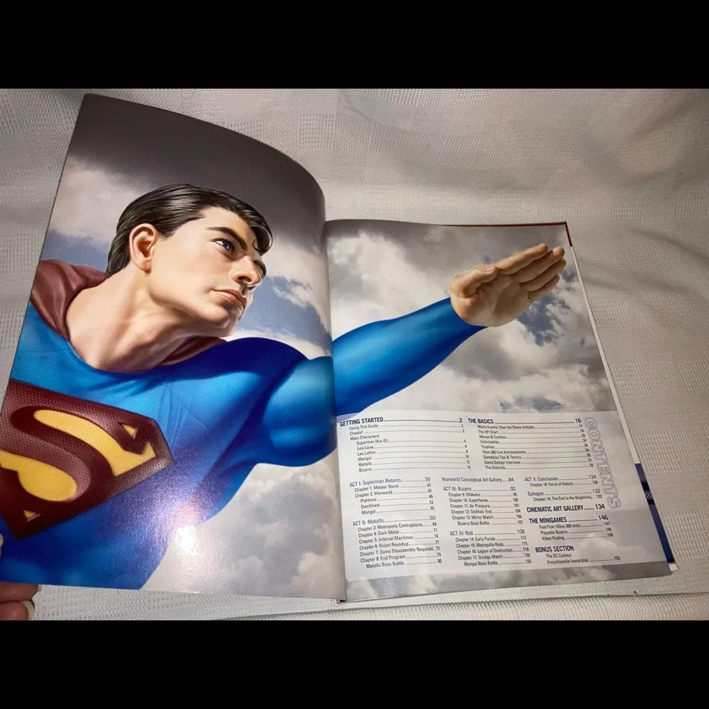 Superman Game Book